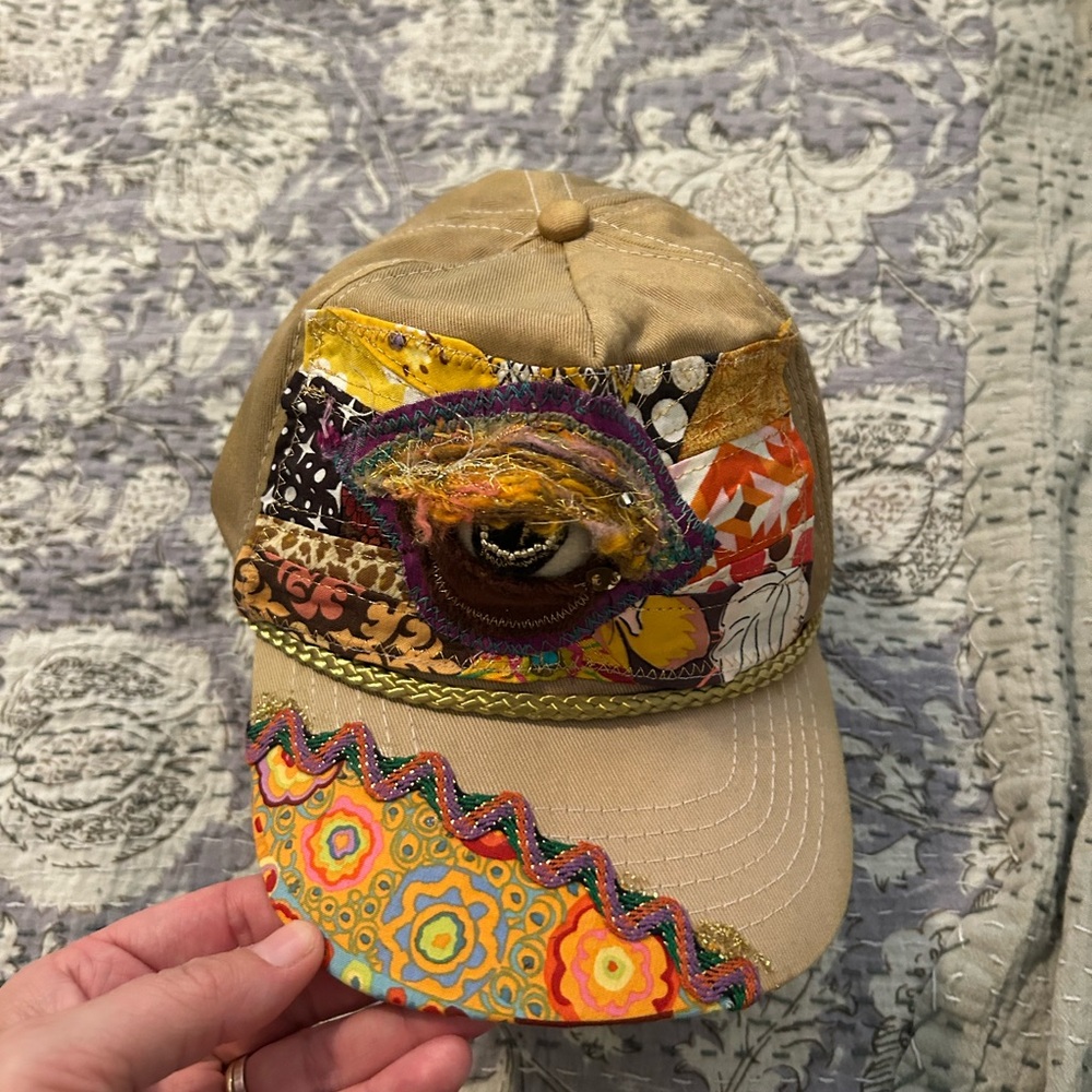 Colorful Patchwork Cap - image 1
